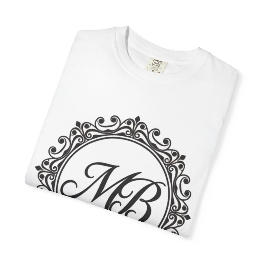 Mehnaz Begum Monogram T-Shirt | MB Crest Personalized Tee