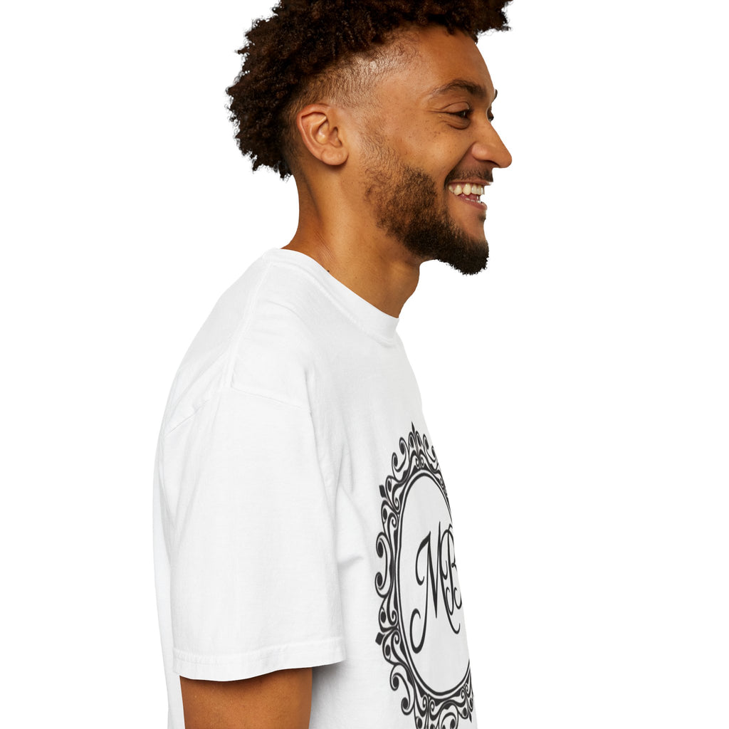 Mehnaz Begum Monogram T-Shirt | MB Crest Personalized Tee