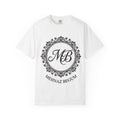 Mehnaz Begum Monogram T-Shirt | MB Crest Personalized Tee