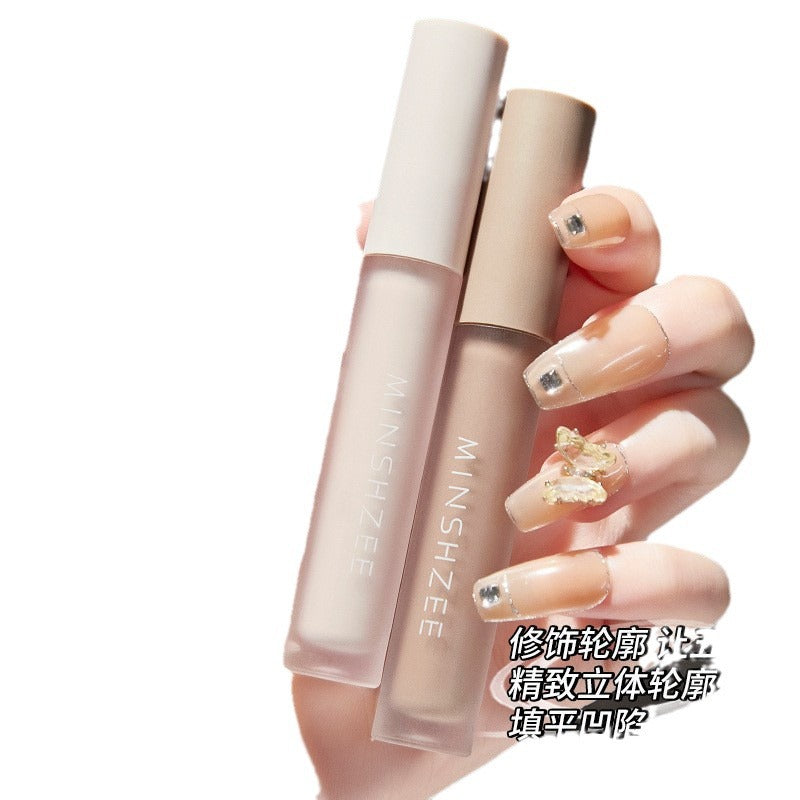 Mingxizhi Repair Liquid Repair Stick Nose Shadow Shadow Three-dimensional Repair Liquid High-gloss Pen Brightening MINSHZEE