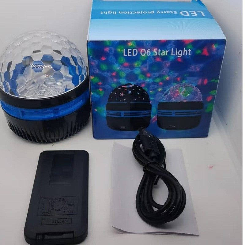 Cross-Border Milky Way Starry Spiral Nebula Lamp Water Pattern Starry Sky Projector Lamp Bedroom Decoration Remote Control Atmosphere Night Light